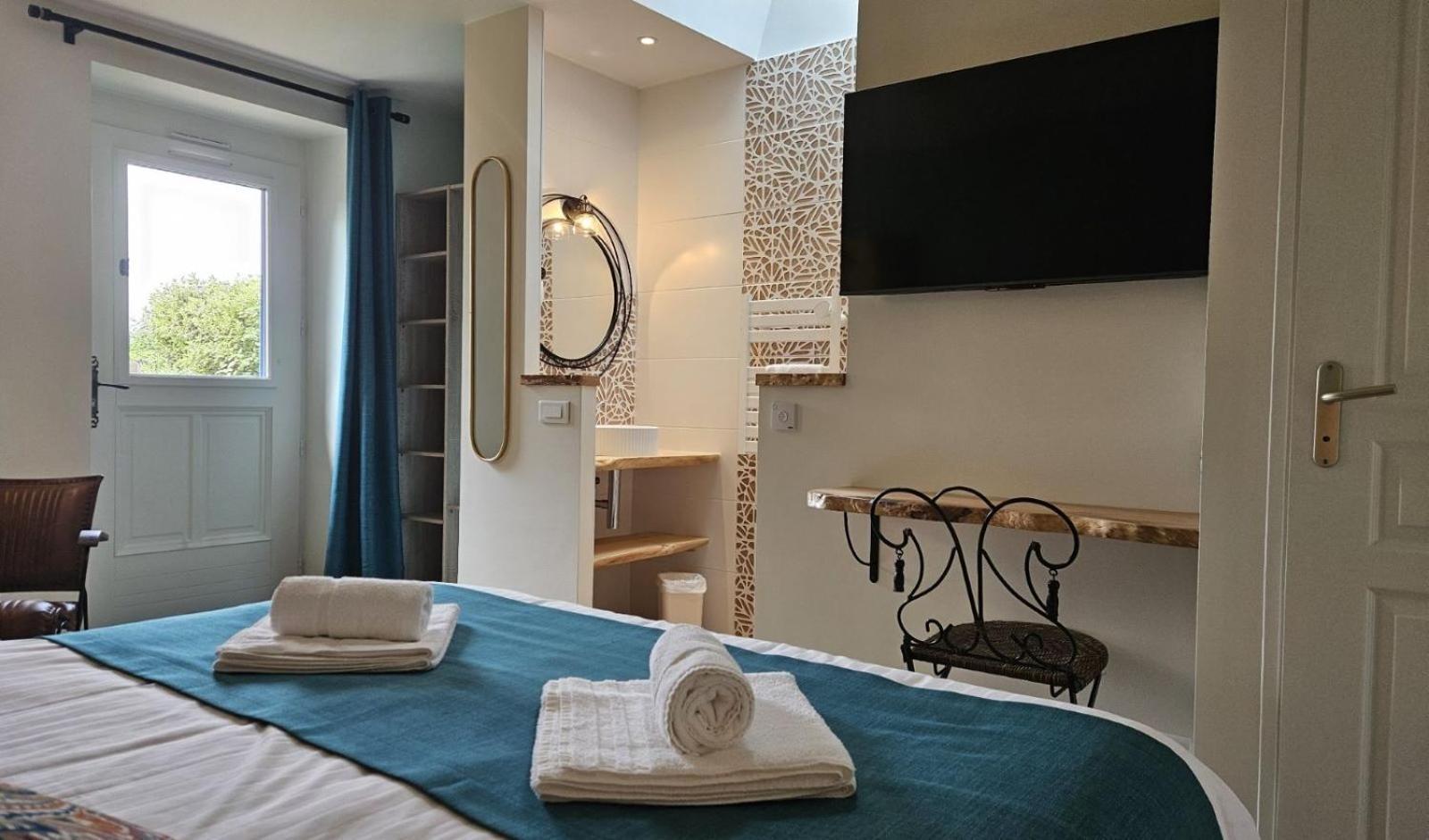 Domaine De Keryargon, Chambres D'Hotes 벨즈 외부 사진